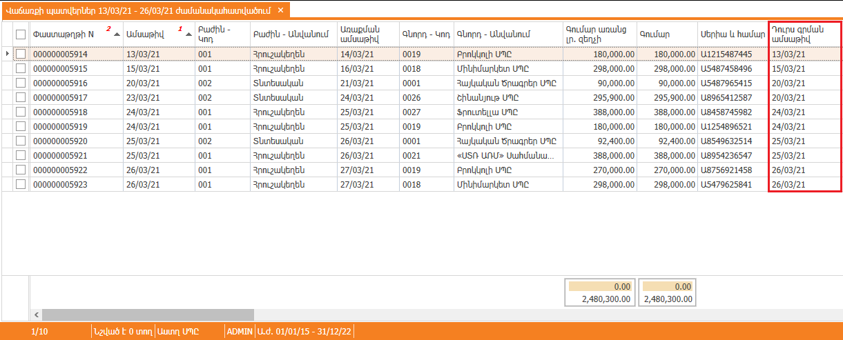 SalesOrderSubmitDate